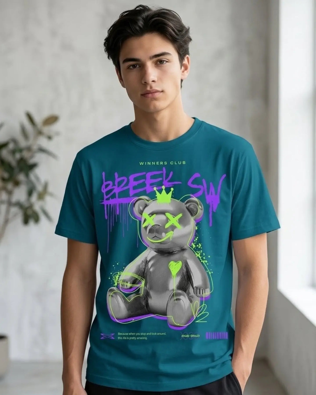 HLOTTO Premium Streetwear Collection - 4 Exclusive Graphic Tees