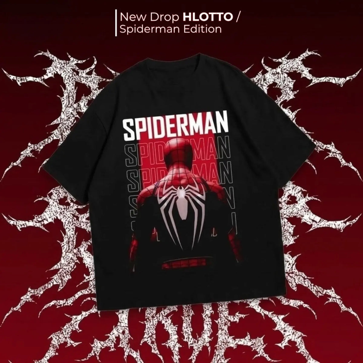 HLOTTO Spider-Man & Venom Edition - 10 Exclusive Graphic Tees