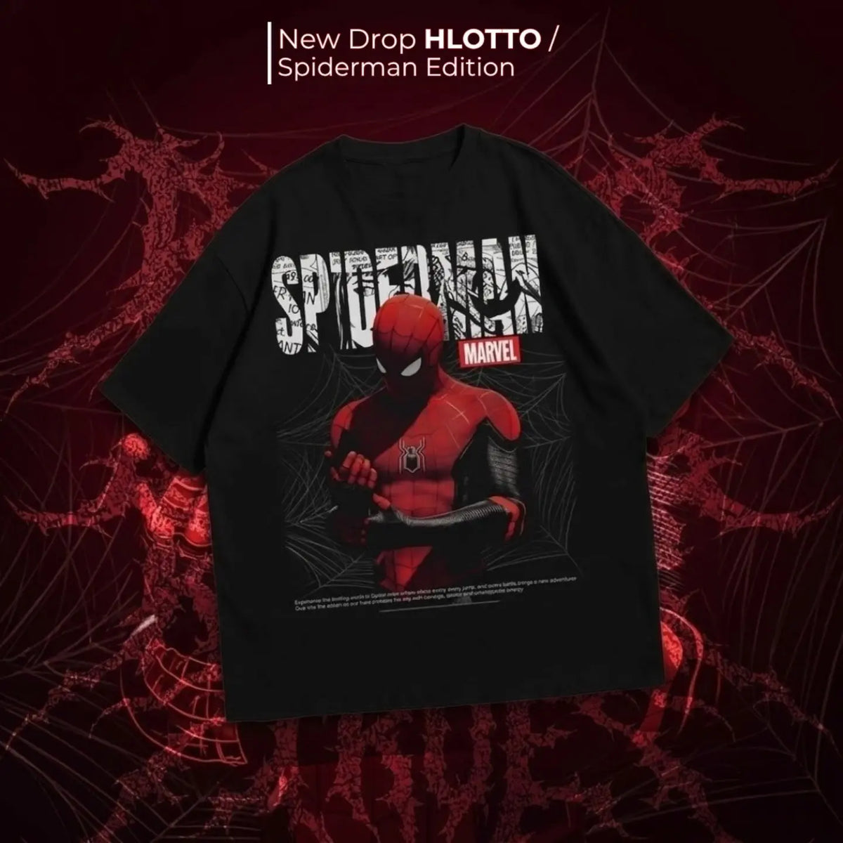 HLOTTO Spider-Man & Venom Edition - 10 Exclusive Graphic Tees