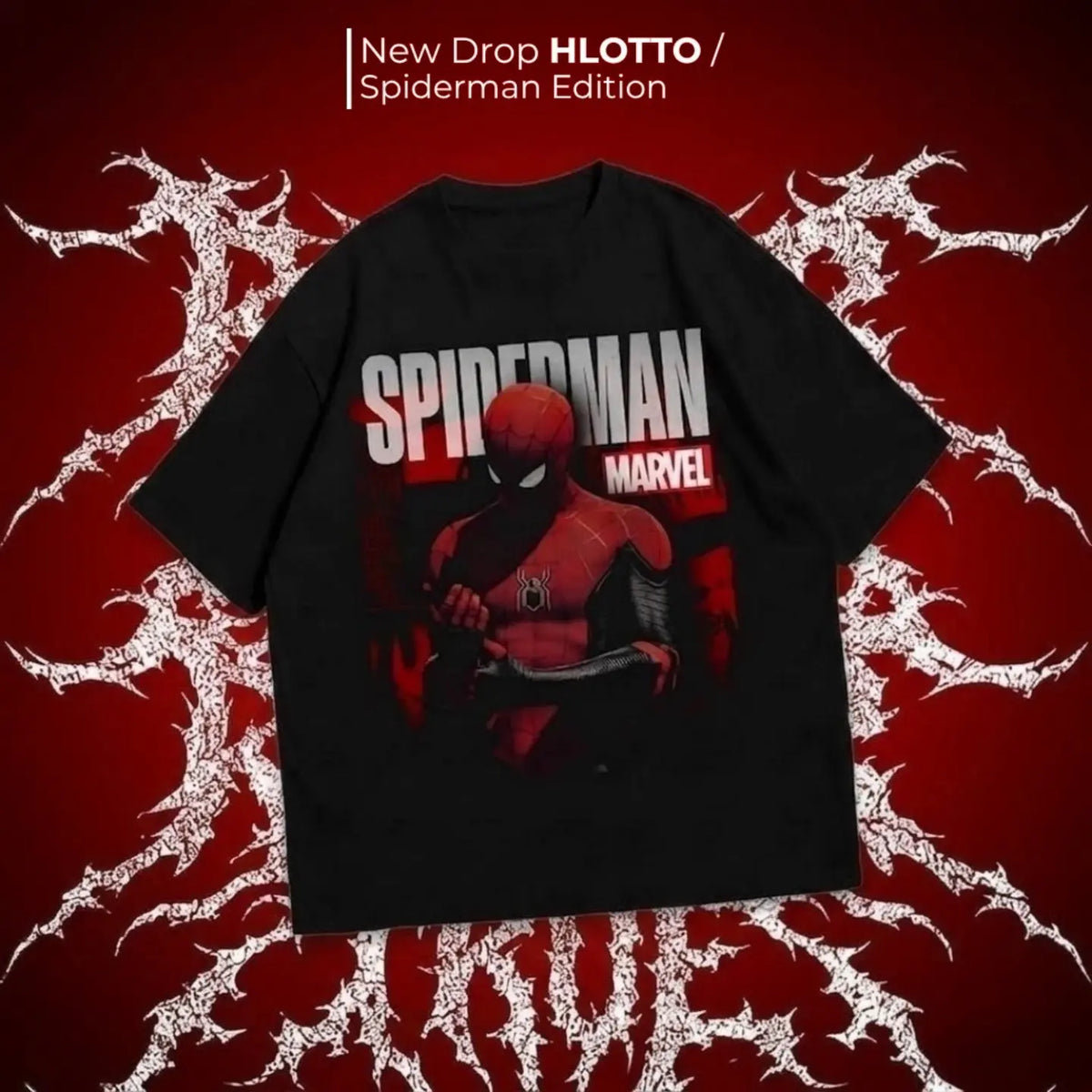 HLOTTO Spider-Man & Venom Edition - 10 Exclusive Graphic Tees
